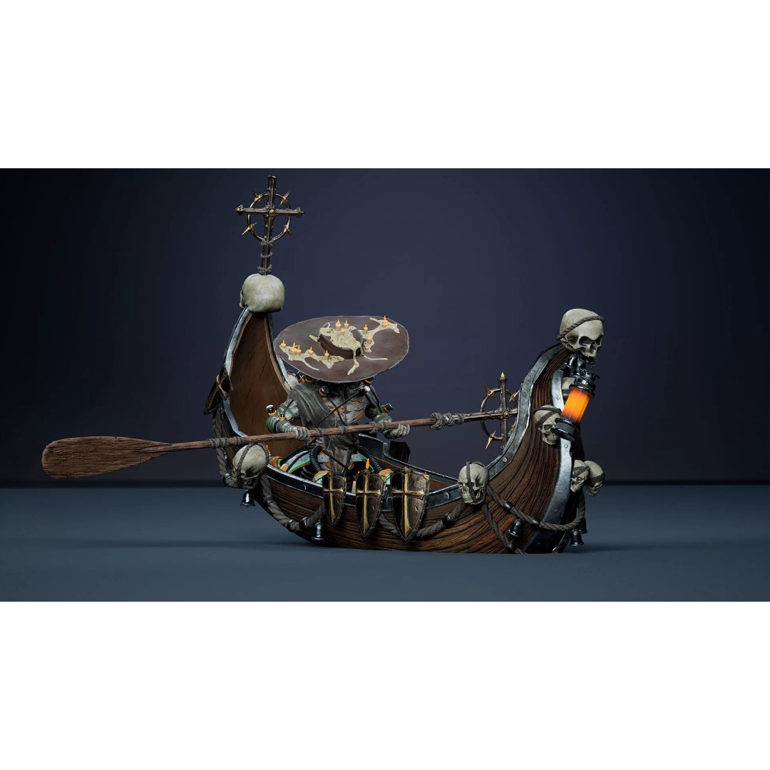 Fantasy Cyborg 3D Model – Low Poly Game Ready Character, FBX - View 11