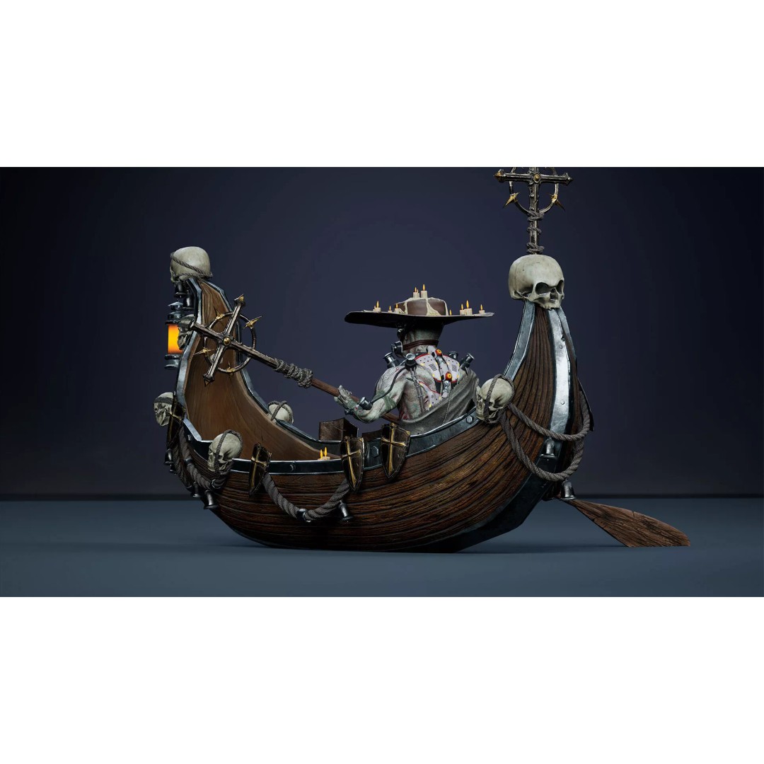 Fantasy Cyborg 3D Model – Low Poly Game Ready Character, FBX - View 14