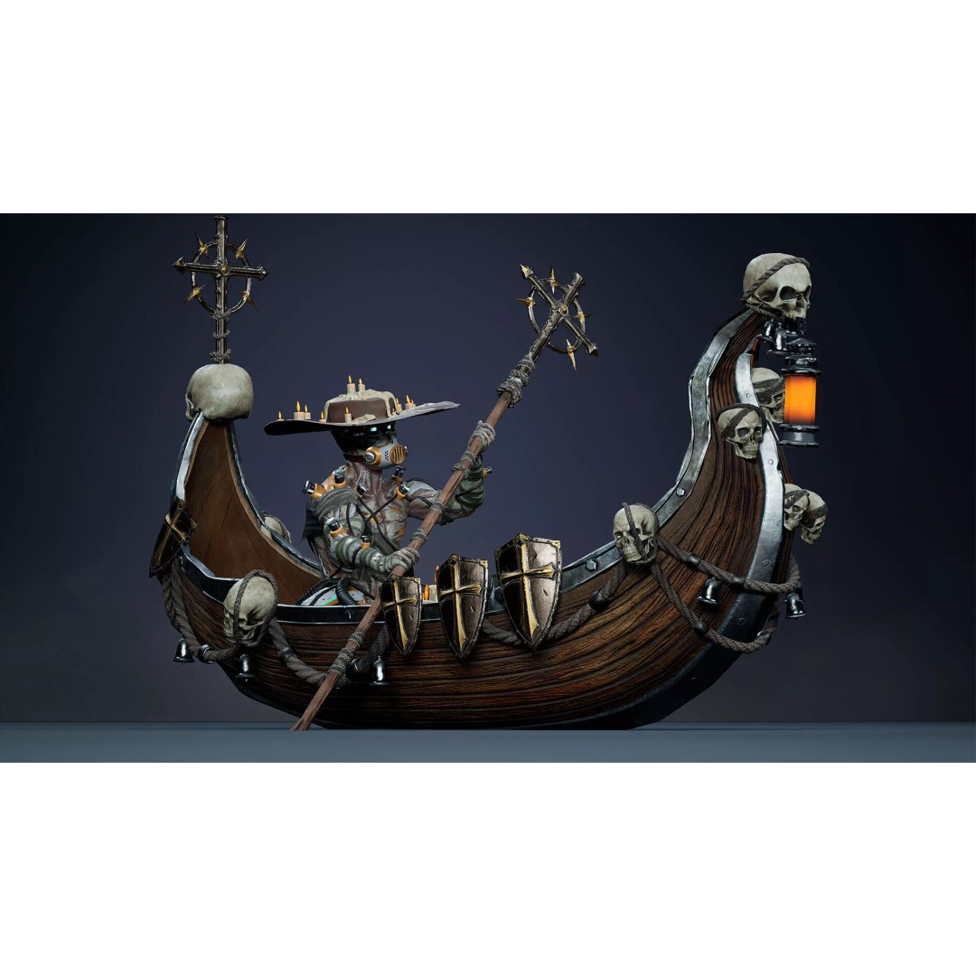 Fantasy Cyborg 3D Model – Low Poly Game Ready Character, FBX - View 16