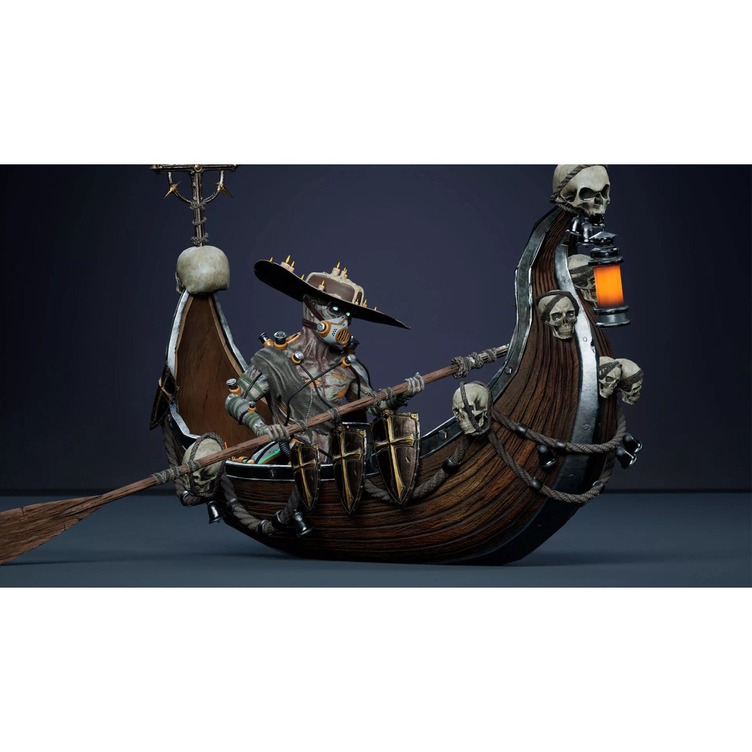 Fantasy Cyborg 3D Model – Low Poly Game Ready Character, FBX - View 18