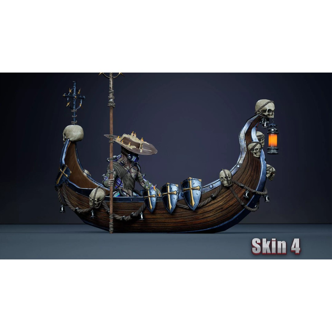 Fantasy Cyborg 3D Model – Low Poly Game Ready Character, FBX - View 7