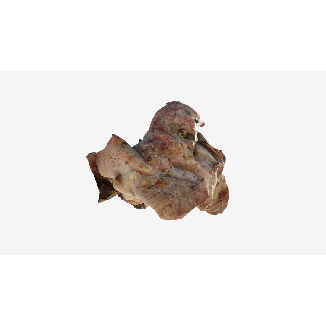 Shashlik BBQ Meat 3D Model – Low Poly Photogrammetry Asset, FBX - View 6