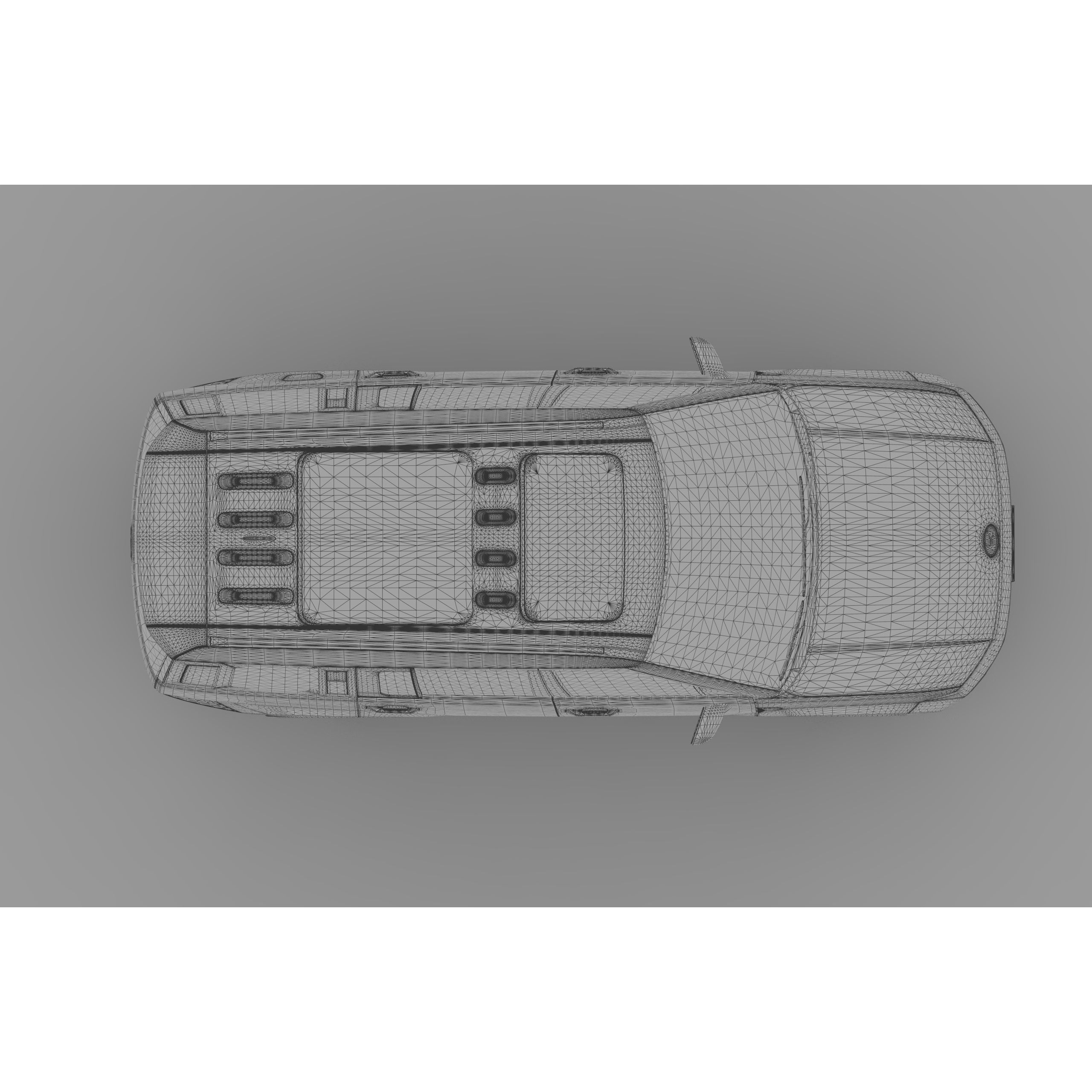 Hyundai Santa Fe 2024 - High-Poly Interior 3D Model - View 59