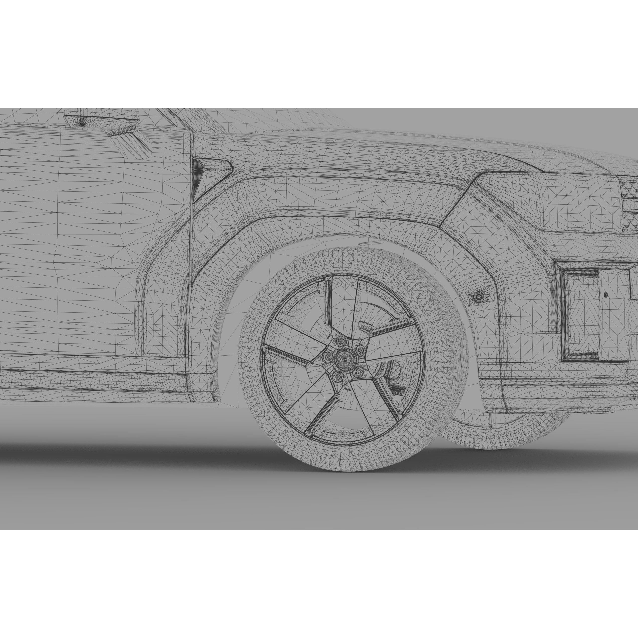 Hyundai Santa Fe 2024 - High-Poly Interior 3D Model - View 67