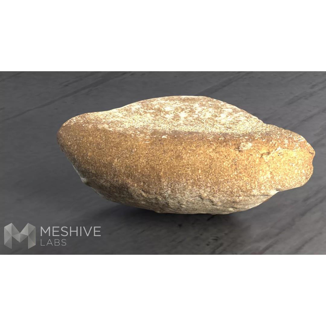 Artisan Rye Bread 3D Model – PBR Low-Poly Game Asset, FBX/Blender - View 17
