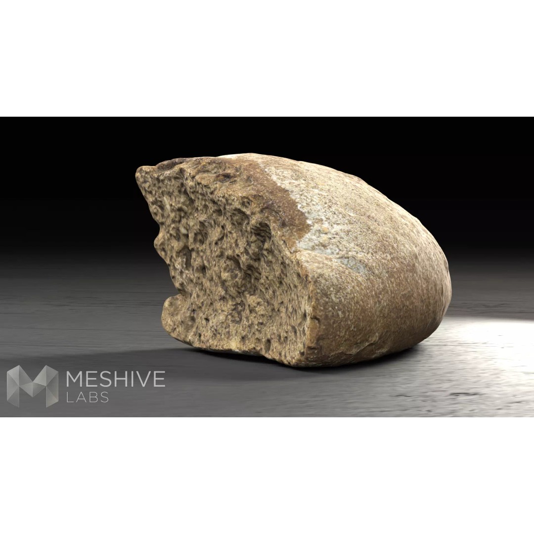 Artisan Rye Bread 3D Model – PBR Low-Poly Game Asset, FBX/Blender - View 19