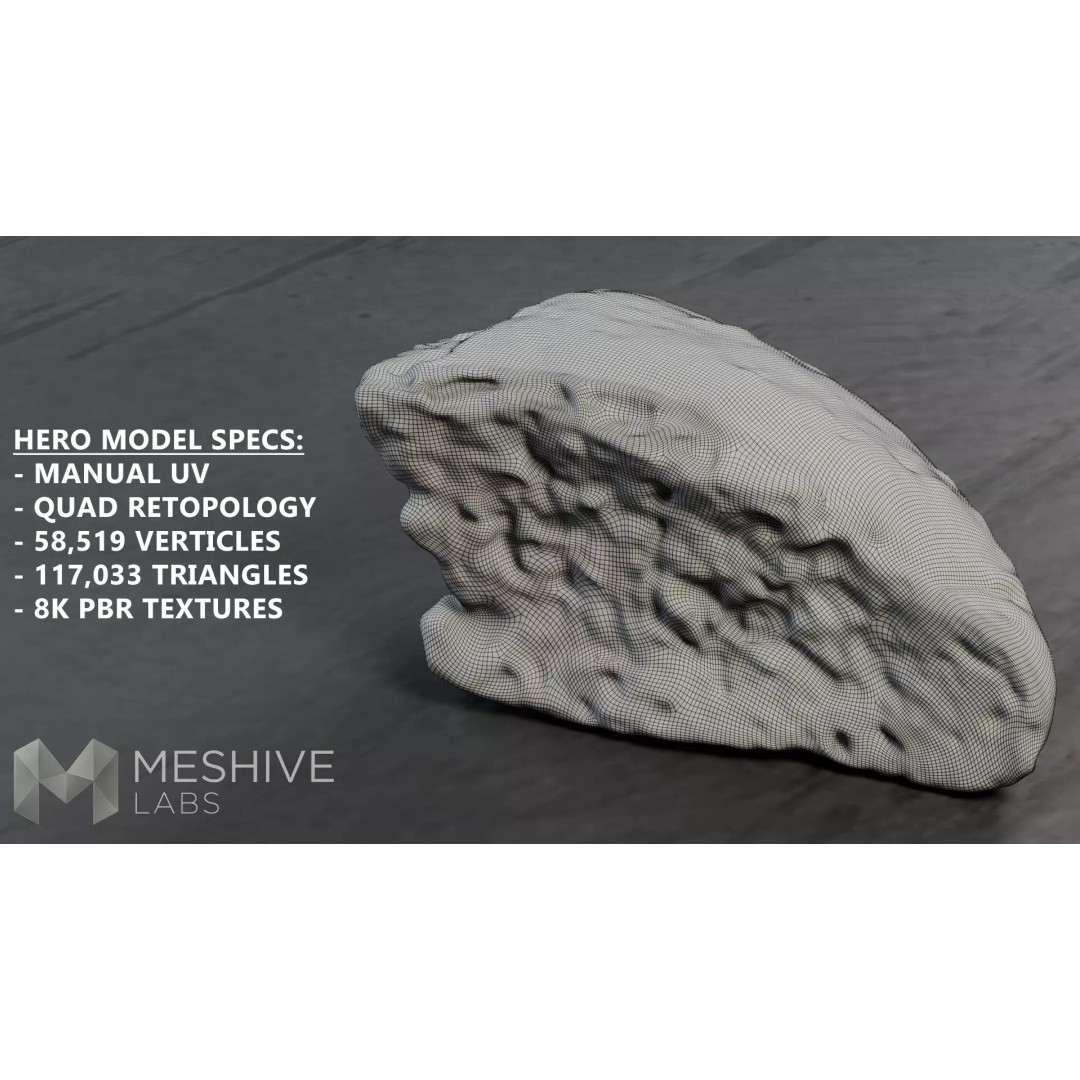 Artisan Rye Bread 3D Model – PBR Low-Poly Game Asset, FBX/Blender - View 5
