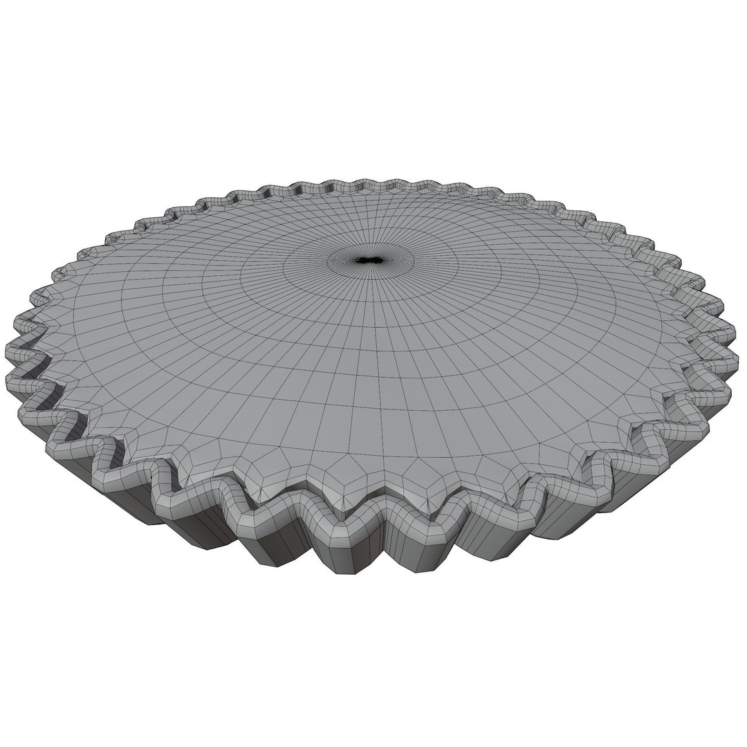 Apple Pie 3D Model – High Quality Photo Real Dessert Asset, FBX, OBJ - View 11
