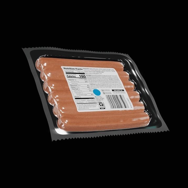 Wieners Bavarian 3D Model – High-Quality Photorealistic Food Asset, FBX - View 5