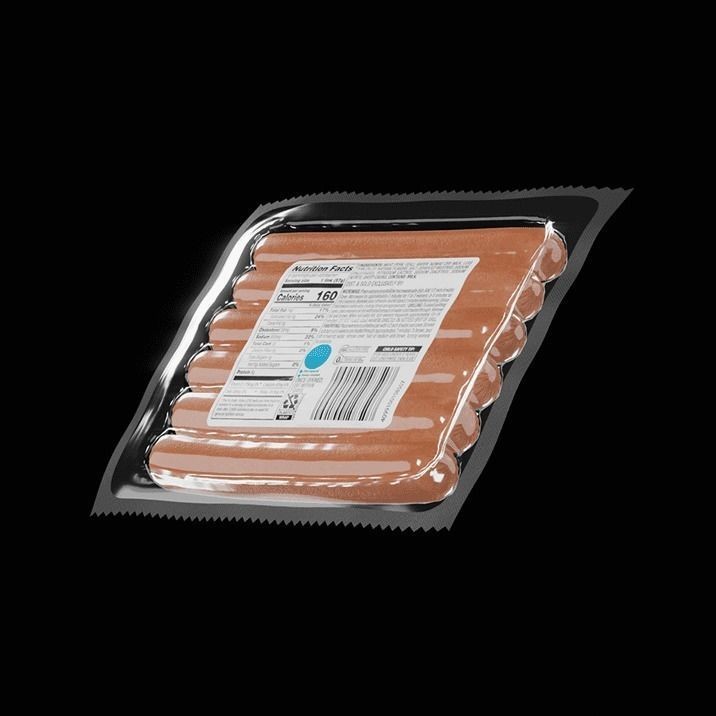 Wieners Bavarian 3D Model – High-Quality Photorealistic Food Asset, FBX - View 6