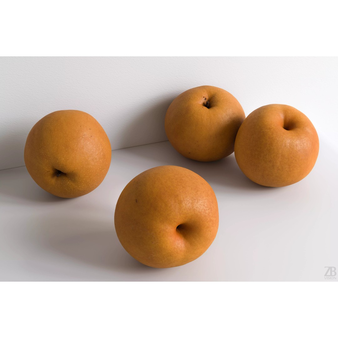 Singo Pear 3D Model – High Poly Photorealistic Asset, FBX & OBJ - View 2