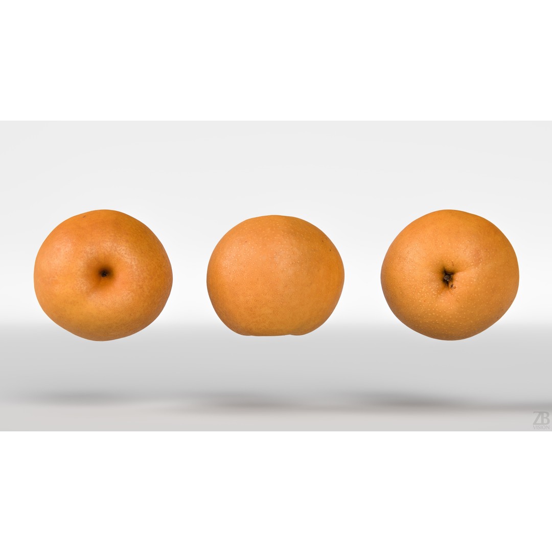 Singo Pear 3D Model – High Poly Photorealistic Asset, FBX & OBJ - View 6