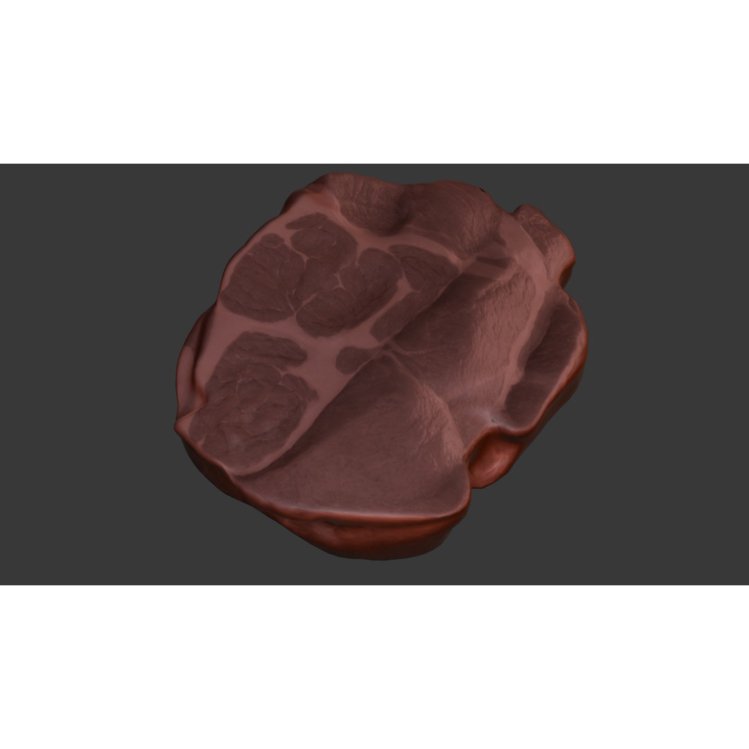 Beef Shoulder 3D Model – Low Poly Game Asset, FBX, PBR Textures - View 35