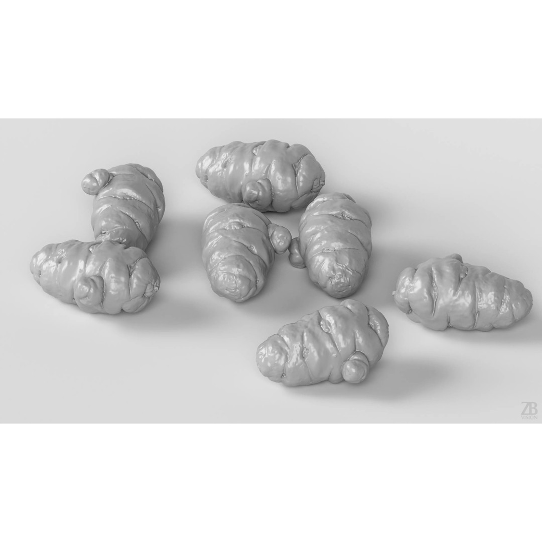 Oca Root 3D Model – Photorealistic PBR Asset for Visualizations - View 5