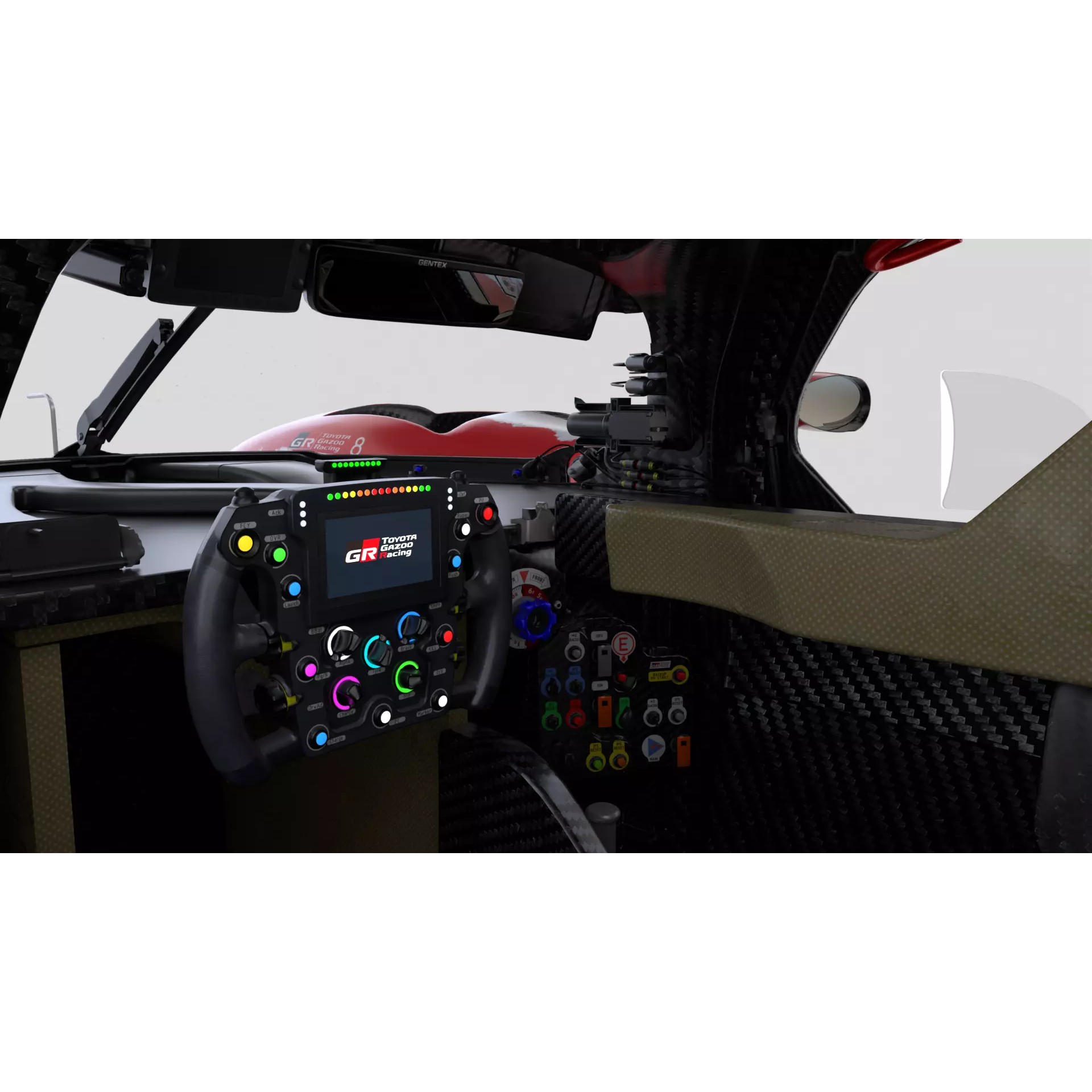 Toyota GR010 Hybrid 2025 WEC - Game-Ready 3D Model