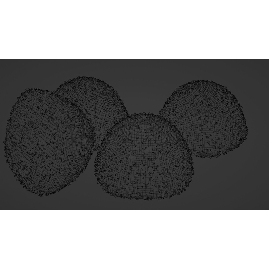 Sugar Coated Candy 3D Model – High Poly PBR Asset, FBX, OBJ - View 6