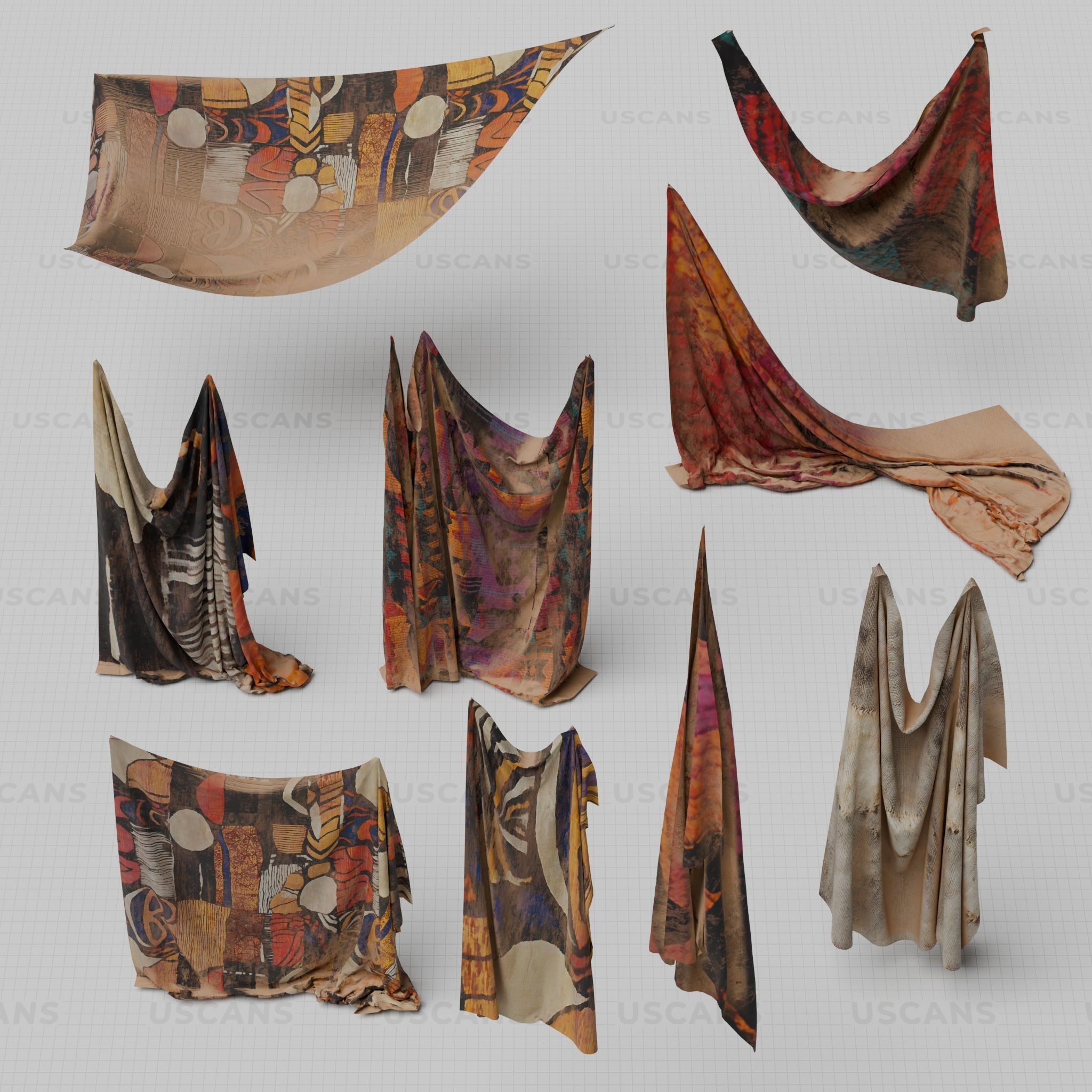 African Village - Low-Poly Game-Ready 3D Model - View 26