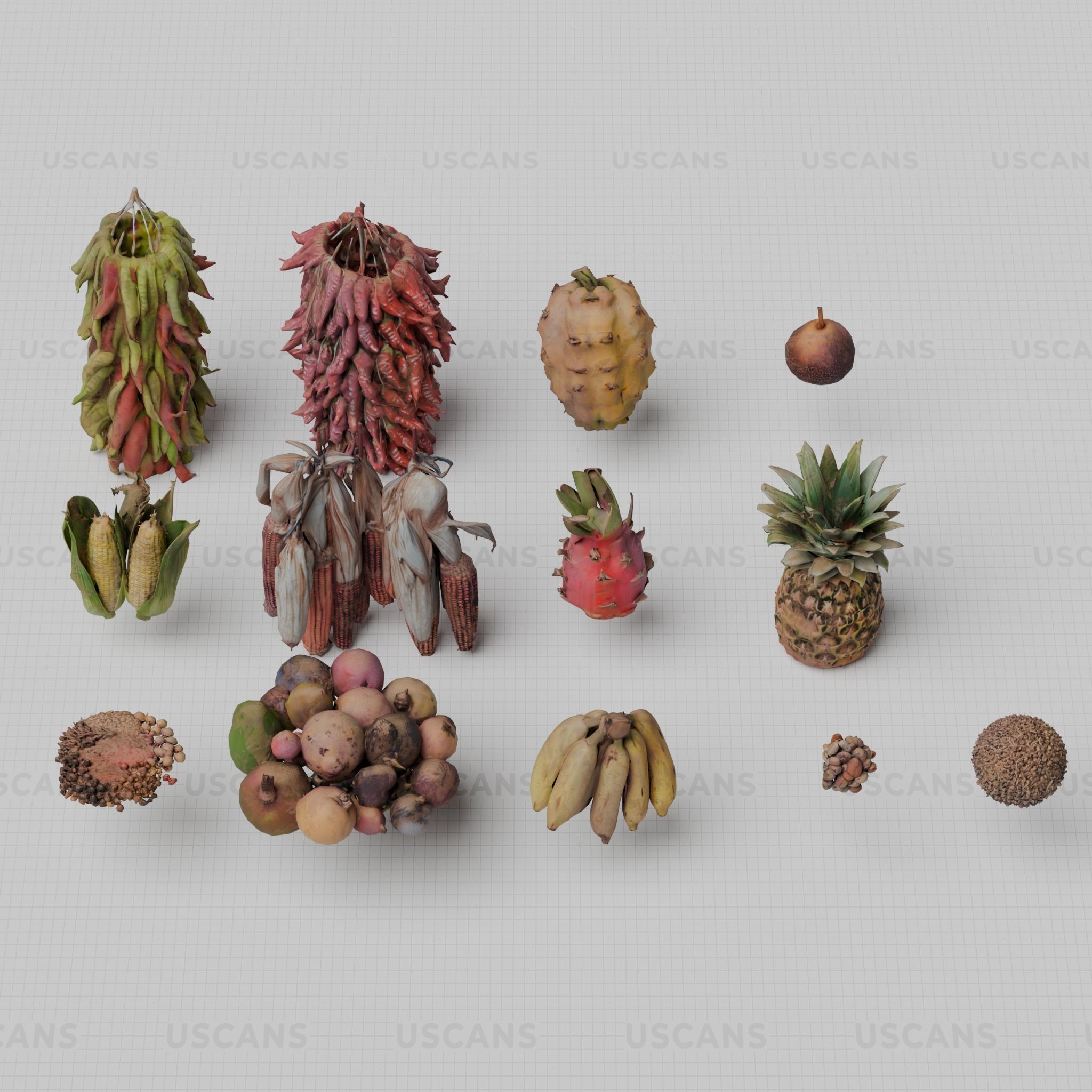 African Village - Low-Poly Game-Ready 3D Model - View 28