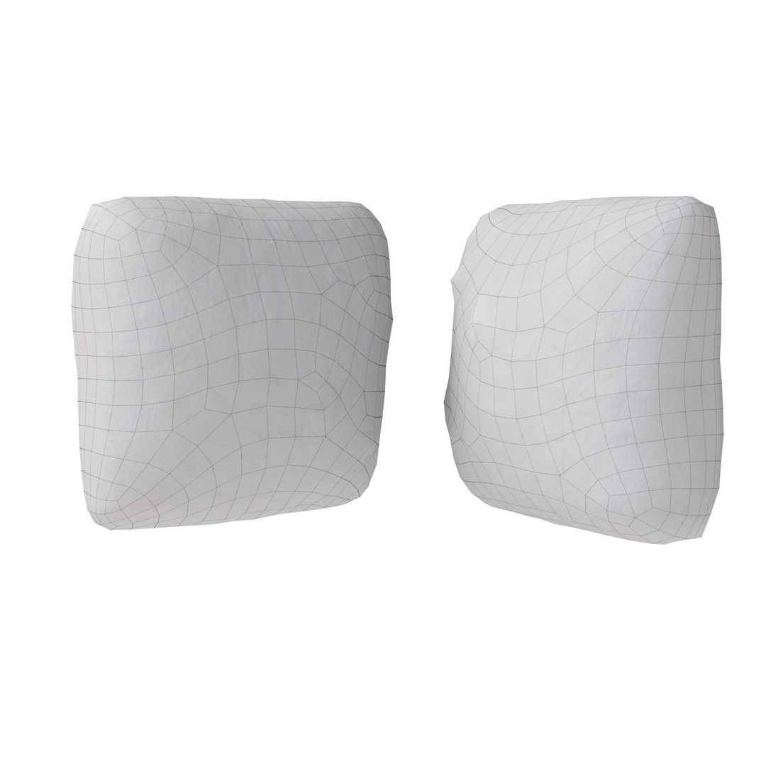 Ciabatta Rolls 3D Model – Photo-Scanned High Poly PBR Asset, FBX/OBJ - View 14