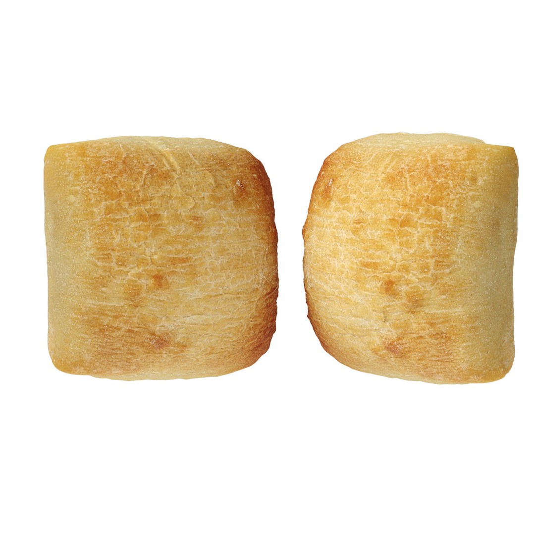 Ciabatta Rolls 3D Model – Photo-Scanned High Poly PBR Asset, FBX/OBJ - View 9