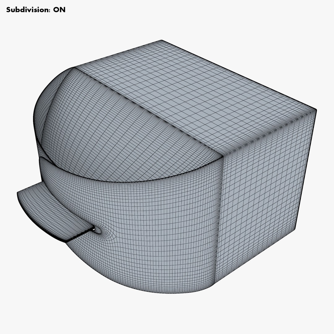 Package Cardboard Treat Box M 3D Model – PBR Textured Gift Container, FBX - View 22