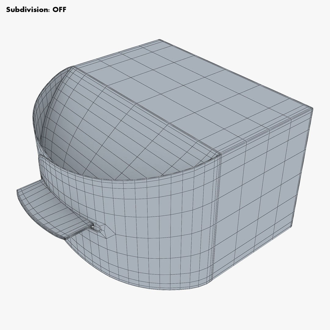 Package Cardboard Treat Box M 3D Model – PBR Textured Gift Container, FBX - View 23