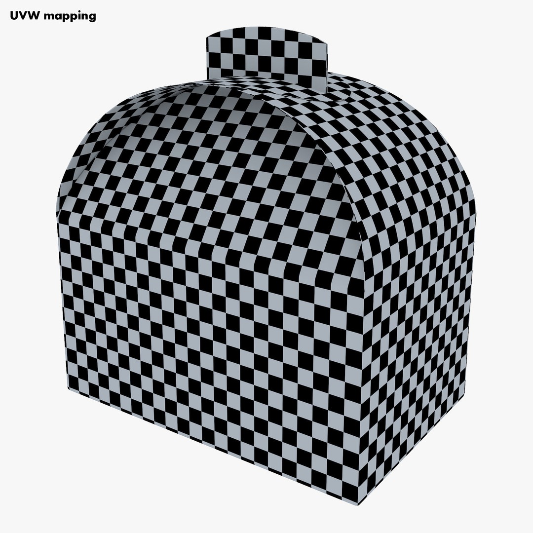 Package Cardboard Treat Box M 3D Model – PBR Textured Gift Container, FBX - View 26