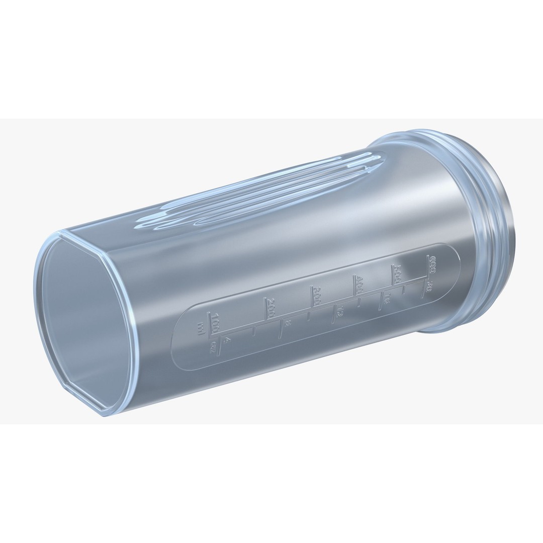 BlenderBottle Classic Bottle 3D Model – High Poly Protein Shaker, FBX - View 14