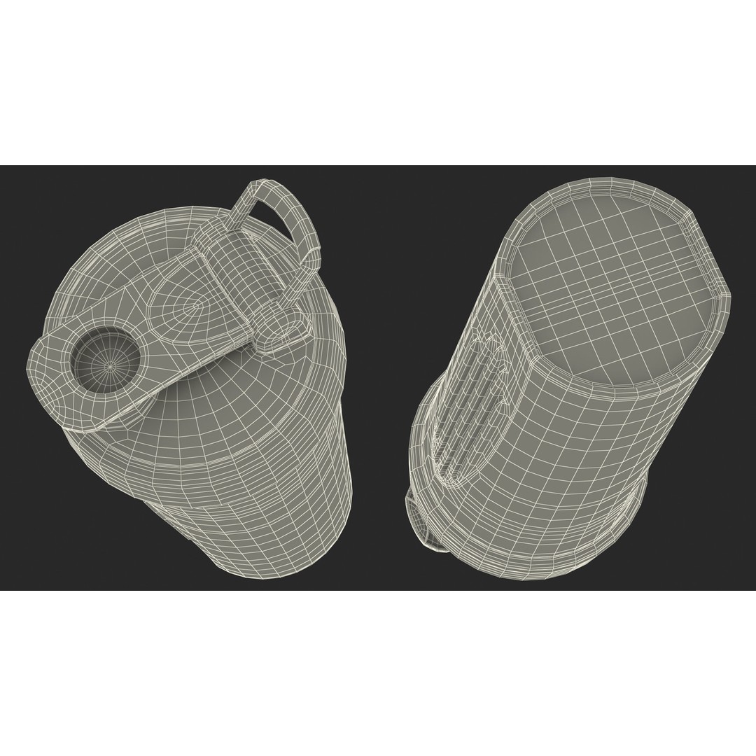 BlenderBottle Classic Bottle 3D Model – High Poly Protein Shaker, FBX - View 26