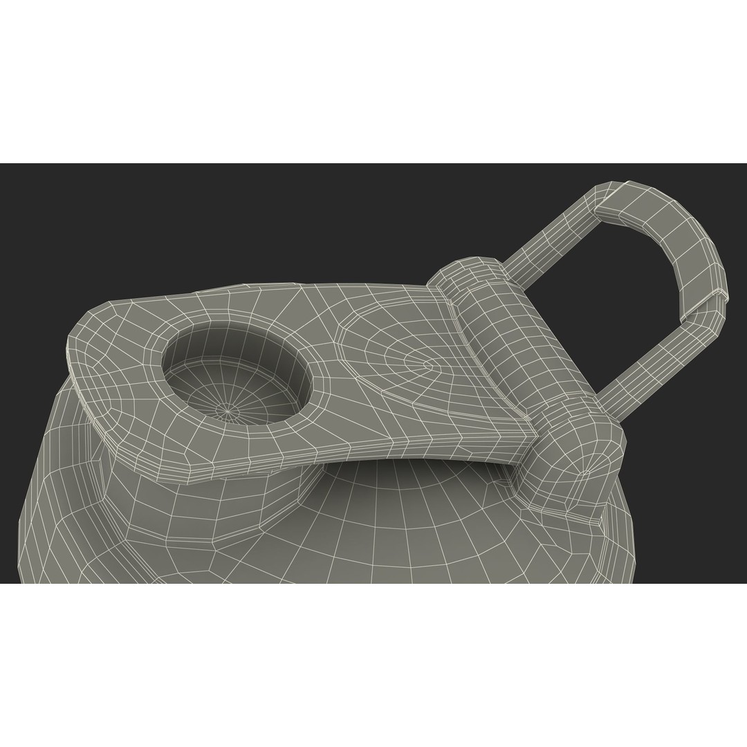 BlenderBottle Classic Bottle 3D Model – High Poly Protein Shaker, FBX - View 28
