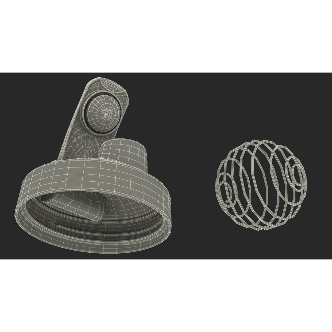 BlenderBottle Classic Bottle 3D Model – High Poly Protein Shaker, FBX - View 30