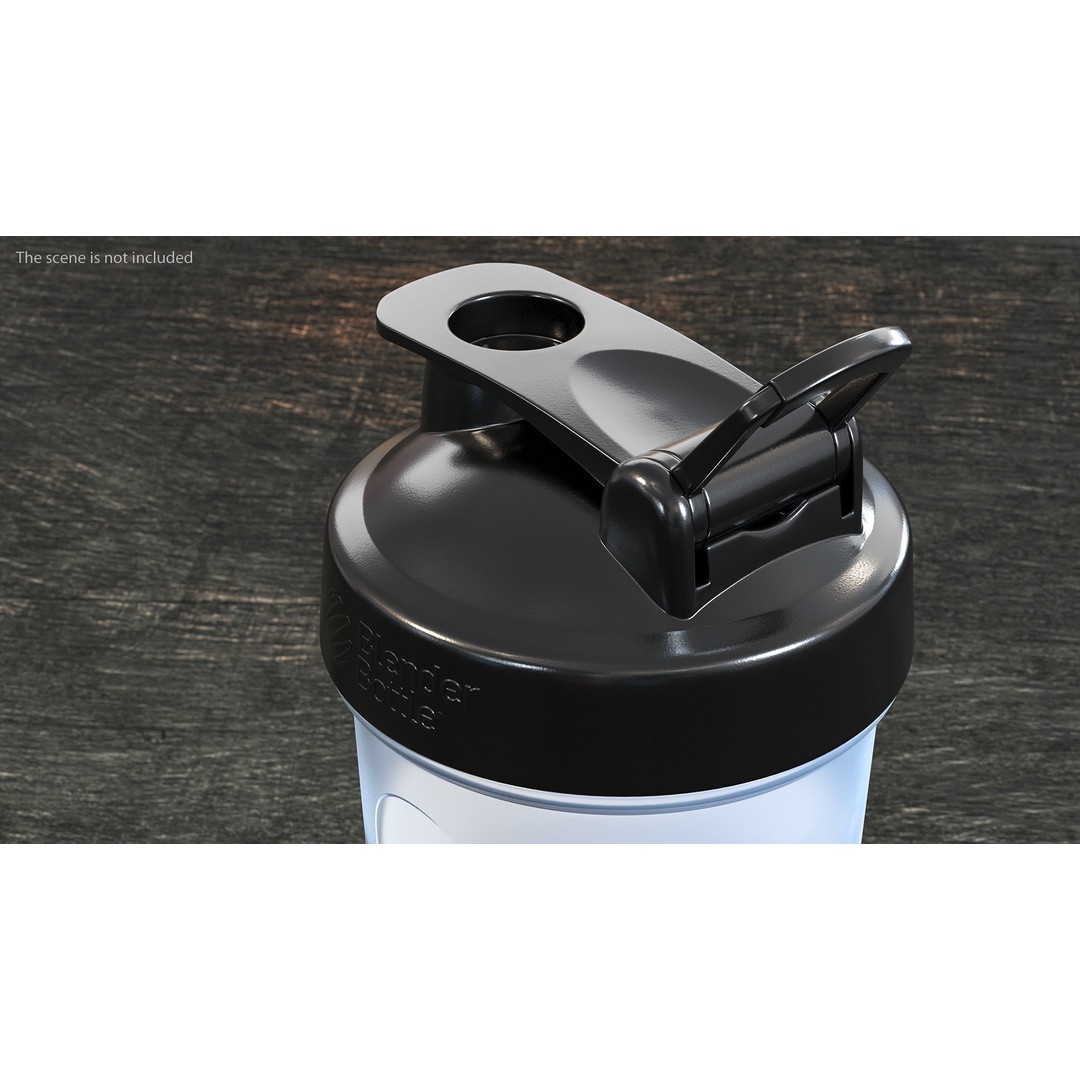 BlenderBottle Classic Bottle 3D Model – High Poly Protein Shaker, FBX - View 4