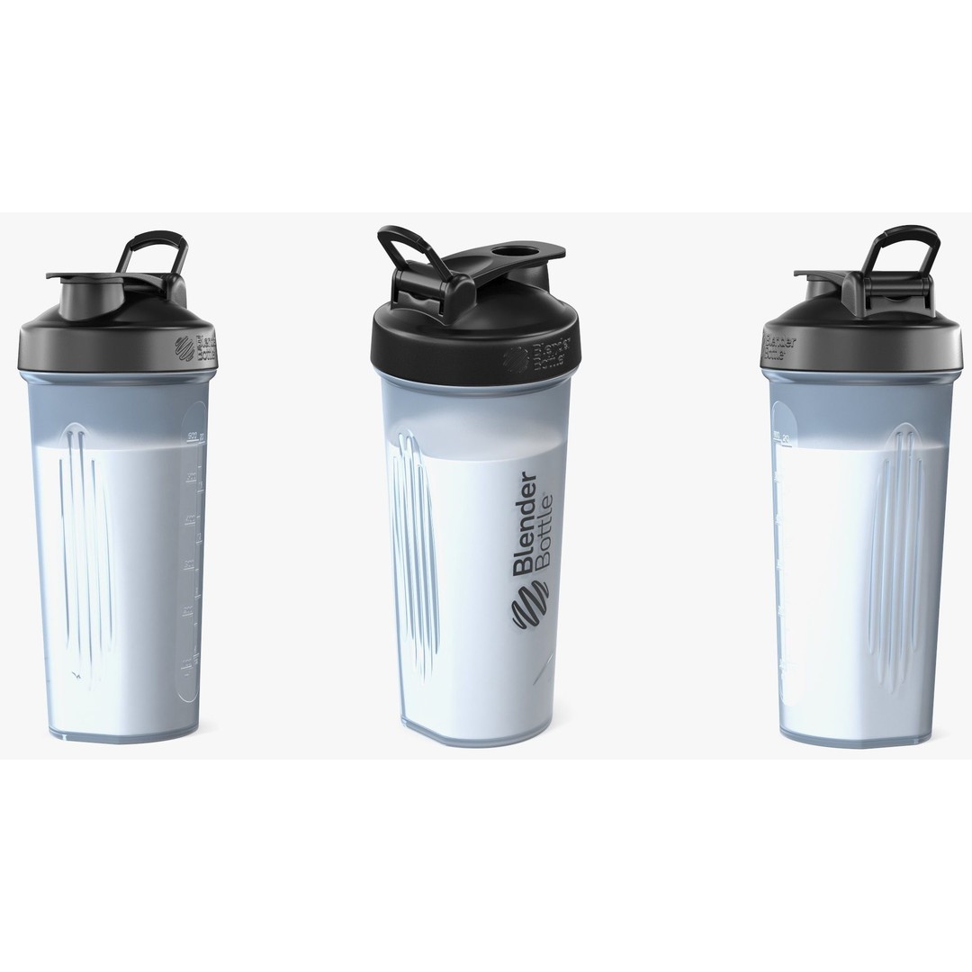 BlenderBottle Classic Bottle 3D Model – High Poly Protein Shaker, FBX - View 9