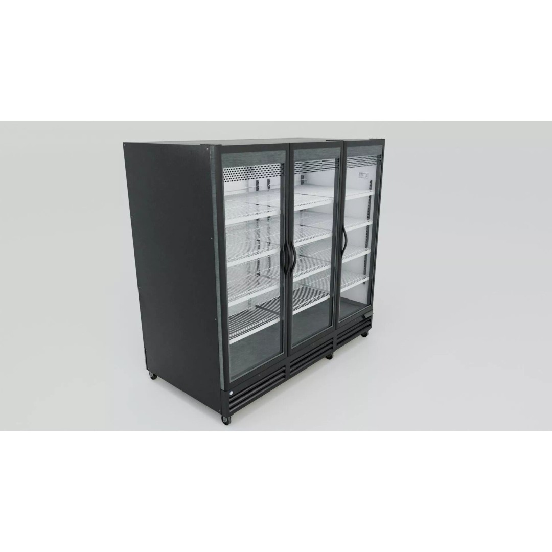 Grocery Store Freezer 3D Model – Low Poly PBR Game Asset, FBX - View 5