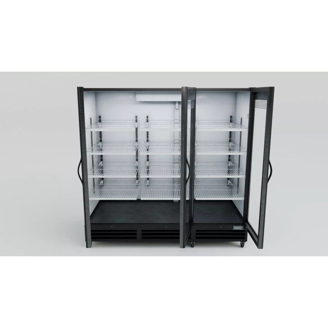 Grocery Store Freezer 3D Model – Low Poly PBR Game Asset, FBX - View 7