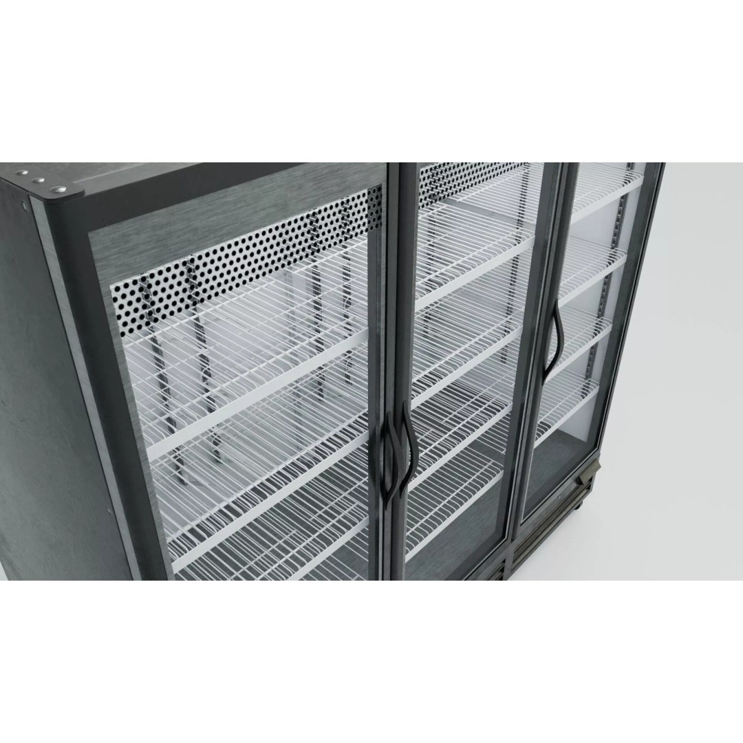 Grocery Store Freezer 3D Model – Low Poly PBR Game Asset, FBX - View 9