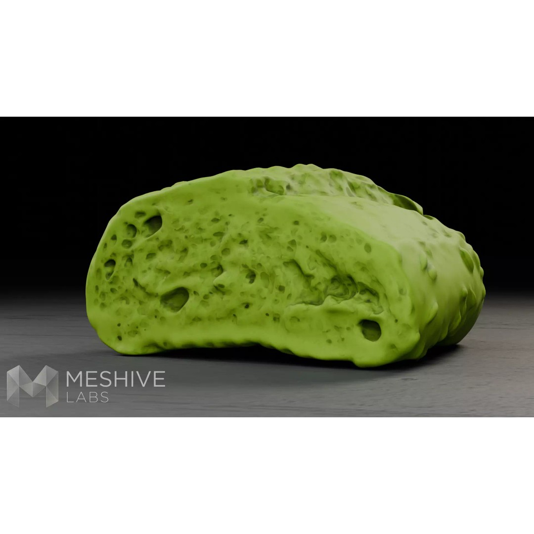 Artisan Half-Seeded Bread 3D Model – Low Poly PBR Game Asset, FBX, Blender