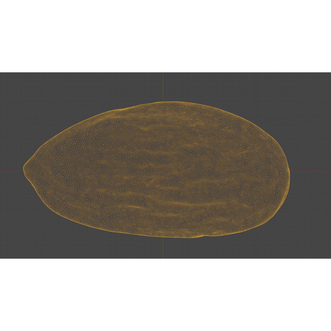 Almond Nut 3D Model – Low Poly Photogrammetry Asset, FBX - View 20