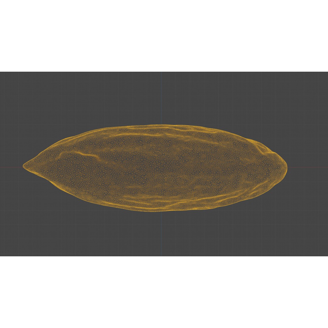 Almond Nut 3D Model – Low Poly Photogrammetry Asset, FBX - View 21