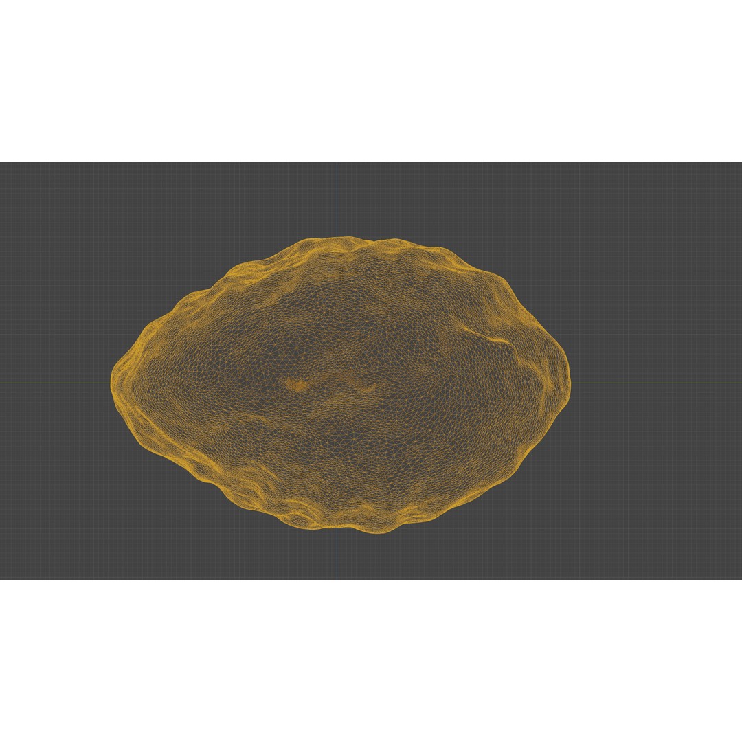 Almond Nut 3D Model – Low Poly Photogrammetry Asset, FBX - View 24