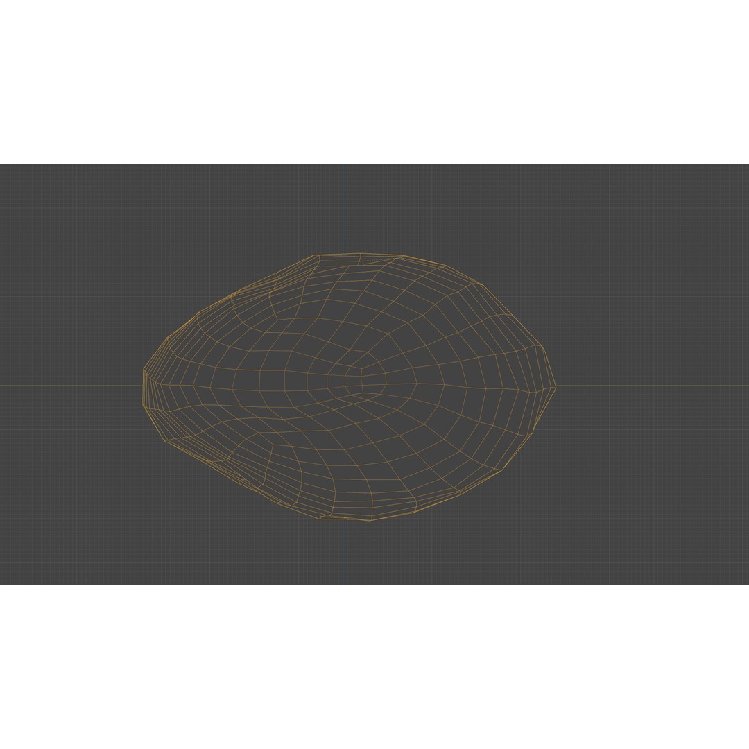Almond Nut 3D Model – Low Poly Photogrammetry Asset, FBX - View 29