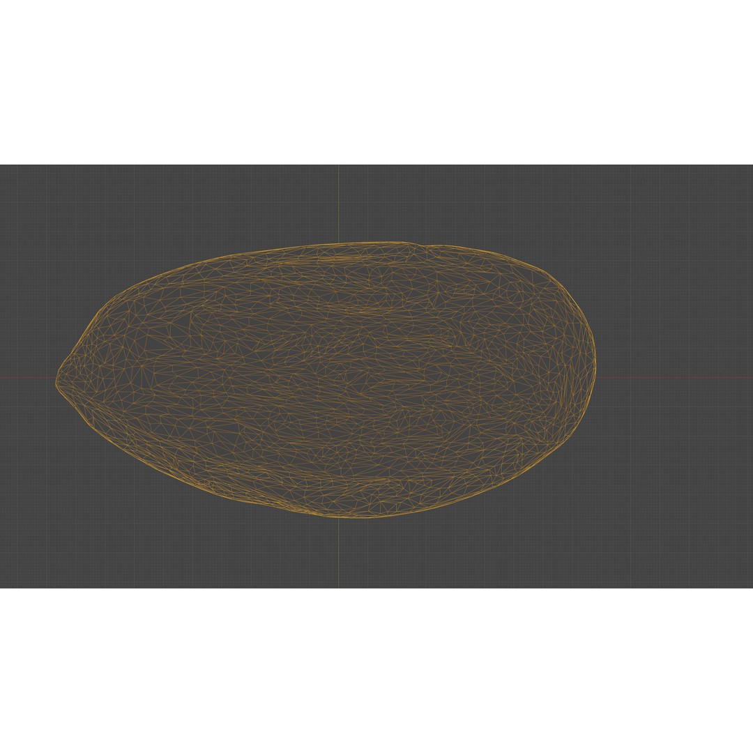 Almond Nut 3D Model – Low Poly Photogrammetry Asset, FBX - View 31