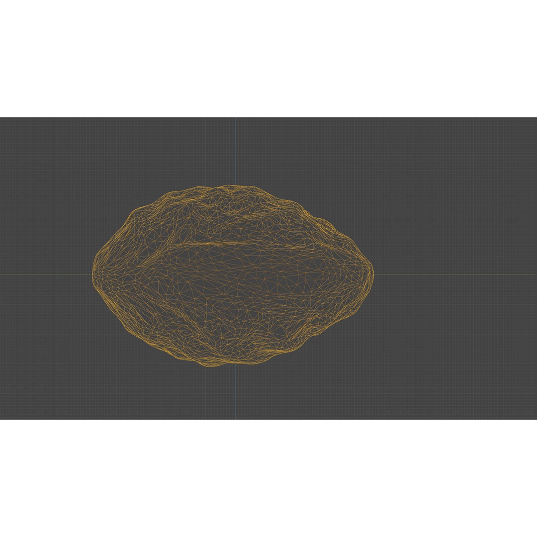 Almond Nut 3D Model – Low Poly Photogrammetry Asset, FBX - View 35