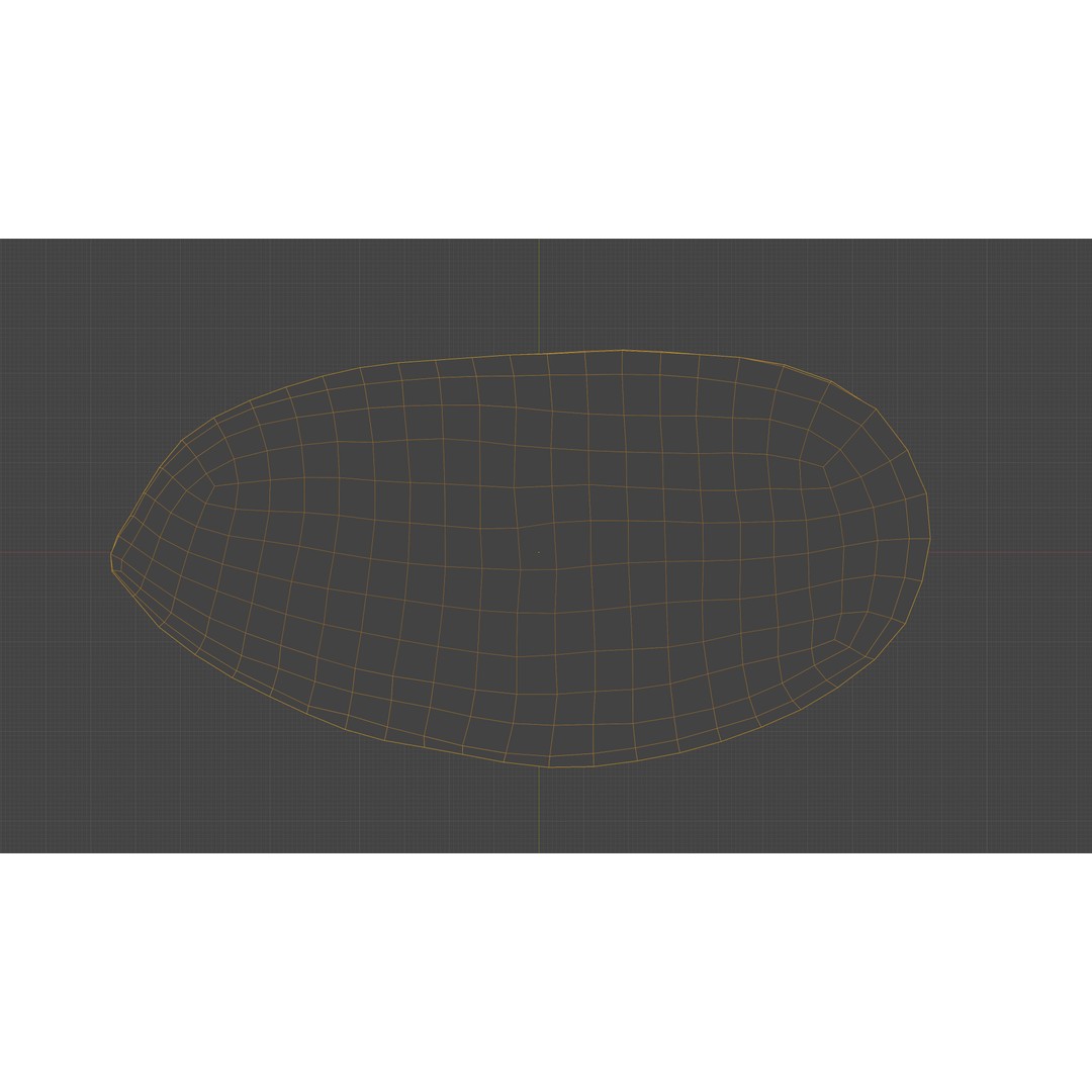Almond Nut 3D Model – Low Poly Photogrammetry Asset, FBX - View 6