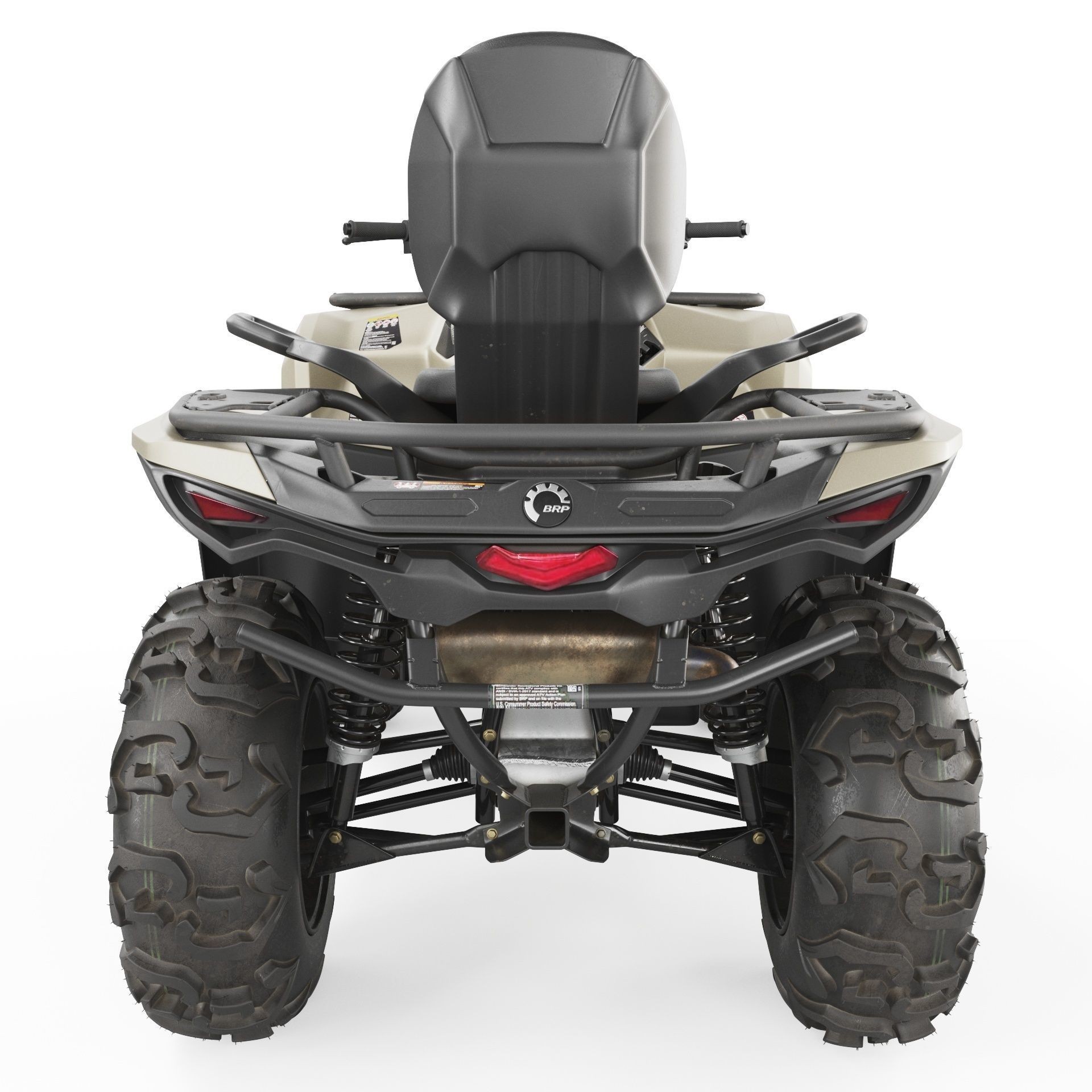 Can-Am Outlander 700 XT - Game-Ready 3D Model - View 15