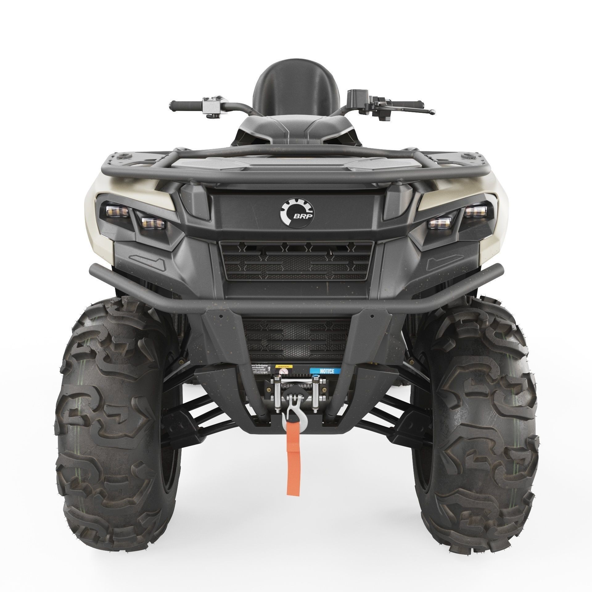 Can-Am Outlander 700 XT - Game-Ready 3D Model - View 16