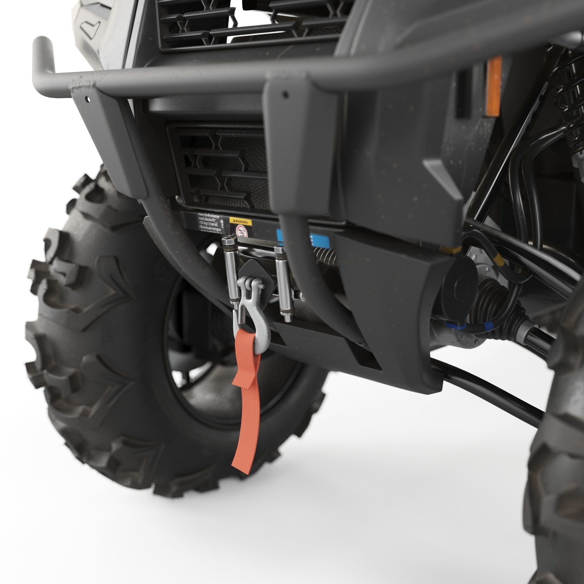 Can-Am Outlander 700 XT - Game-Ready 3D Model - View 19