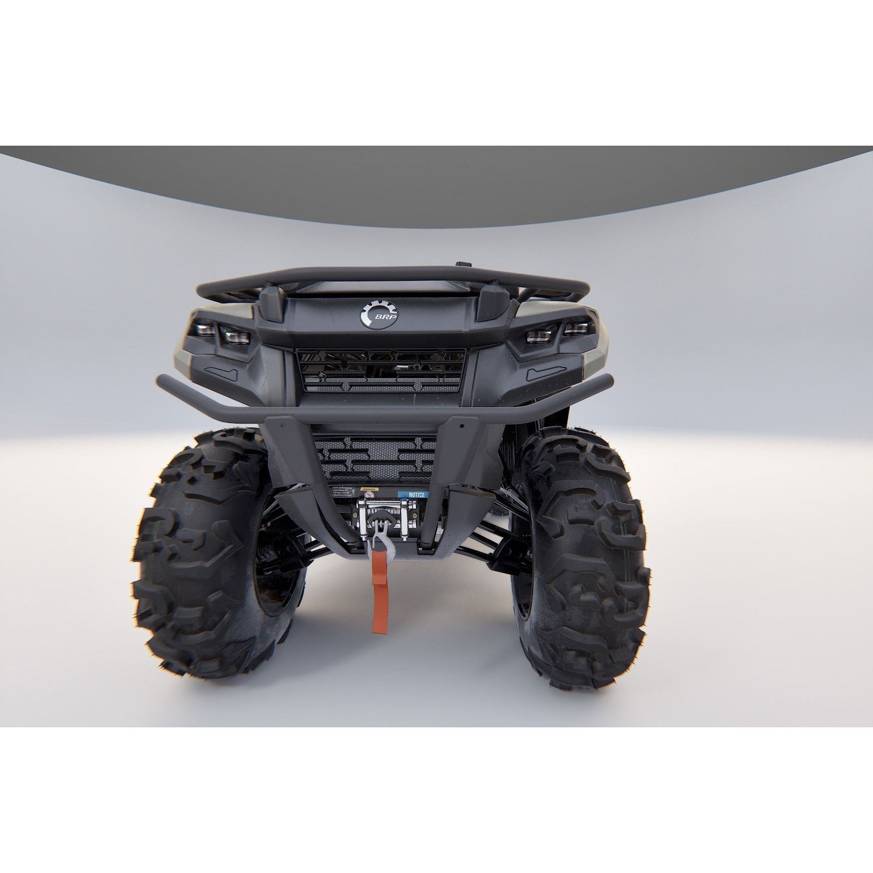 Can-Am Outlander 700 XT - Game-Ready 3D Model - View 38