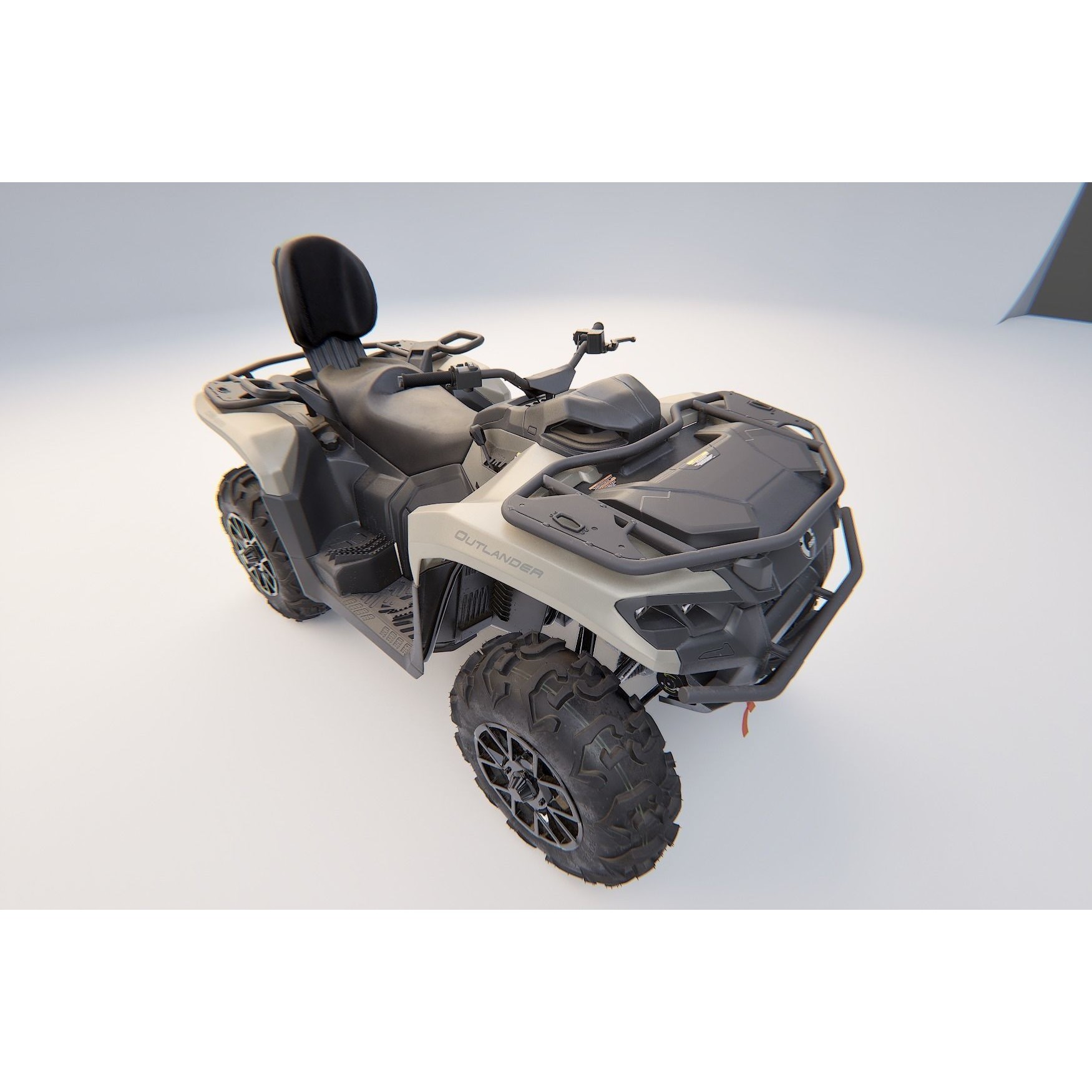Can-Am Outlander 700 XT - Game-Ready 3D Model - View 39