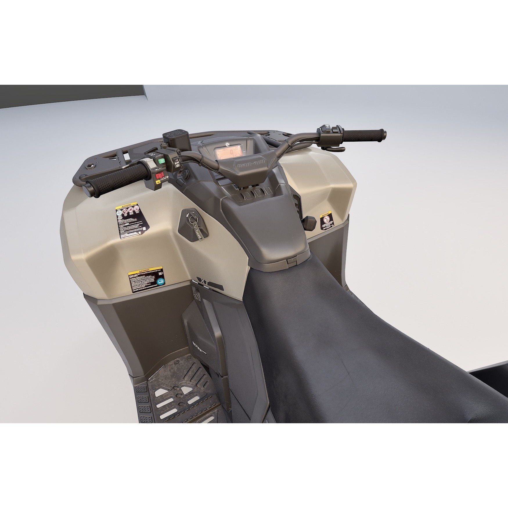 Can-Am Outlander 700 XT - Game-Ready 3D Model - View 40
